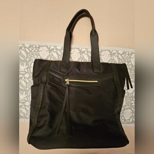 GUC Aimee Kestenberg Black Nylon Tote Bag